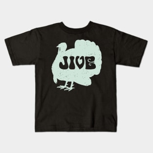 Thanksgiving Jive Turkey Kids T-Shirt